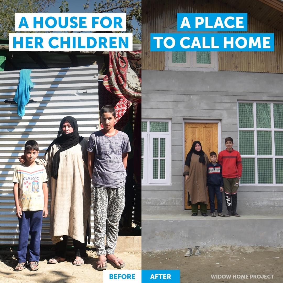 Build A Home For A Widow And Orphan Children in Jammu & Kashmir ...