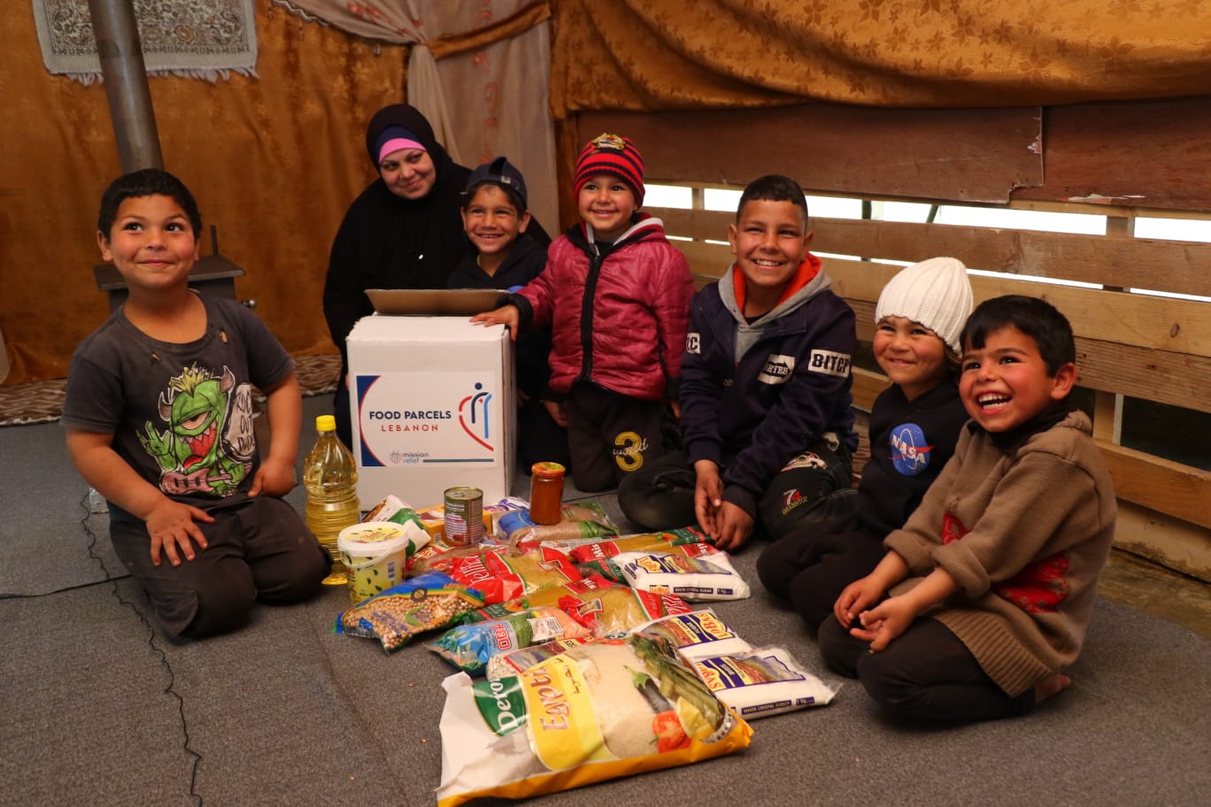 The Need Project Support Food Baskets for the Neediest Families - Mission relief