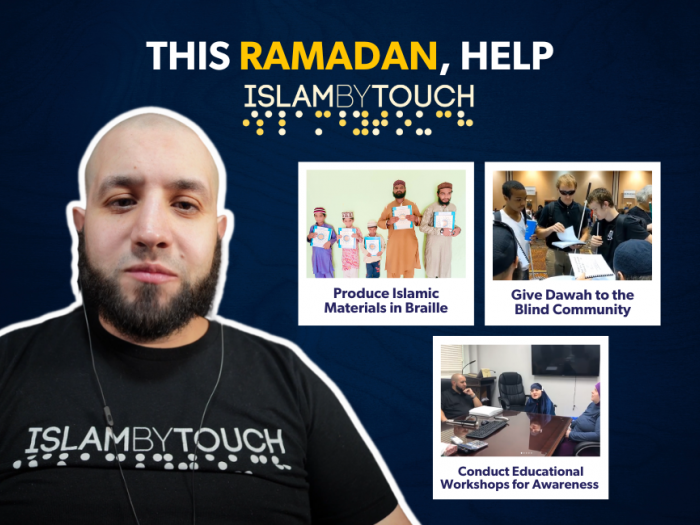 Fund Services For Blind Muslims | LaunchGood | LaunchGood