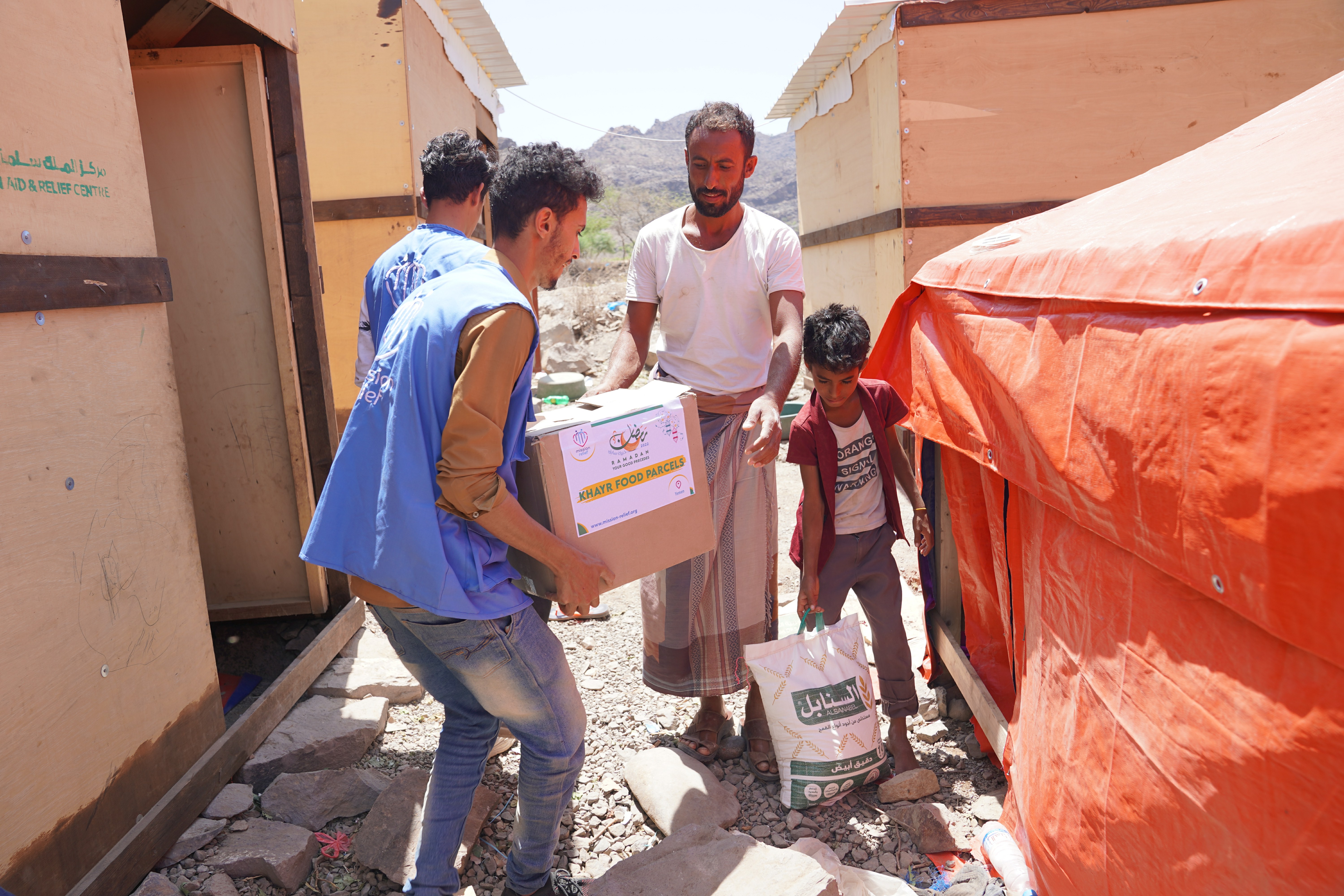 The Need Project Support Food Baskets for the Neediest Families - Mission relief