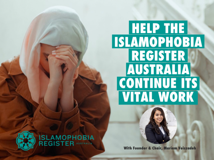 Support the Islamophobia Register with Mariam Veiszadeh | LaunchGood ...