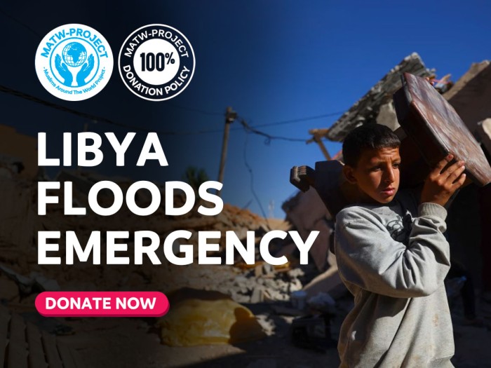 Libya Flood Emergency Campaign Launchgood Launchgood
