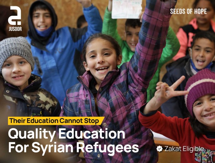 Provide Education for Syrian Refugees | LaunchGood | LaunchGood