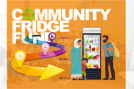 COMMUNITY FRIDGE FUND (CFF) - Food Rescue | LaunchGood | LaunchGood