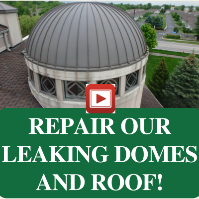 REPAIR OUR LEAKING DOMES AND ROOF! | LaunchGood | LaunchGood