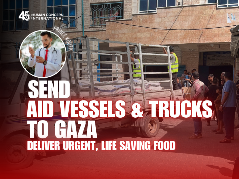 Urgent: Send Aid to Gaza via Vessels & Trucks through HCI w/ Prince ...