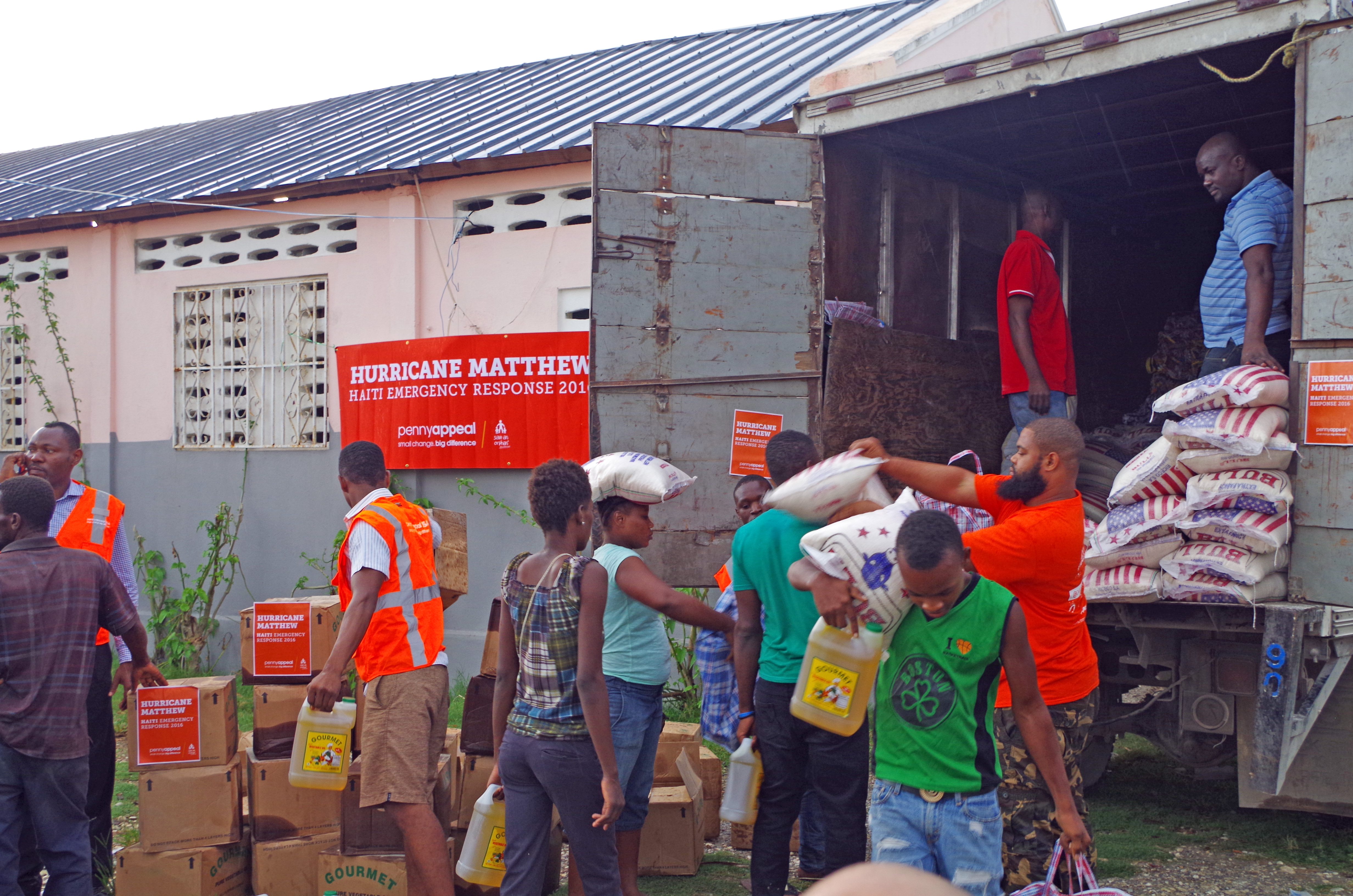 Penny Appeal USA food distributions