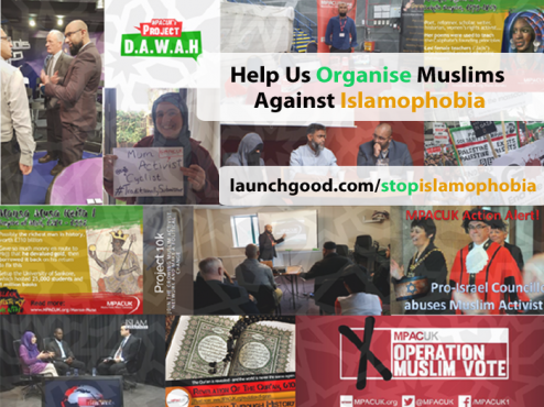 Help Us Organise Muslims Against Islamophobia | LaunchGood | LaunchGood